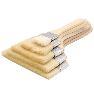 High quality Wooden Handle Goat Hair Gilding Cleaning Tools Wall Paint Brush