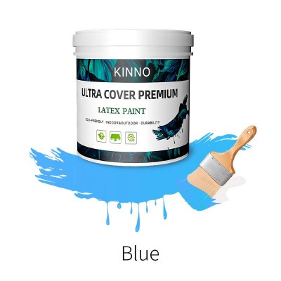 Wholesale Manufacture Price Blue Washable Interior Wall Acrylic Latex Emulsion Paint